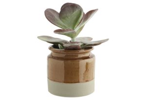 Home Madam Stolz bloempot in amber kleur - unieke Vtwonen woonaccessoires collectie